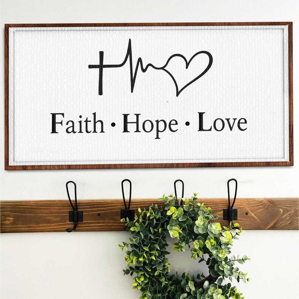 Faith, Hope, Love Faith Wall Art