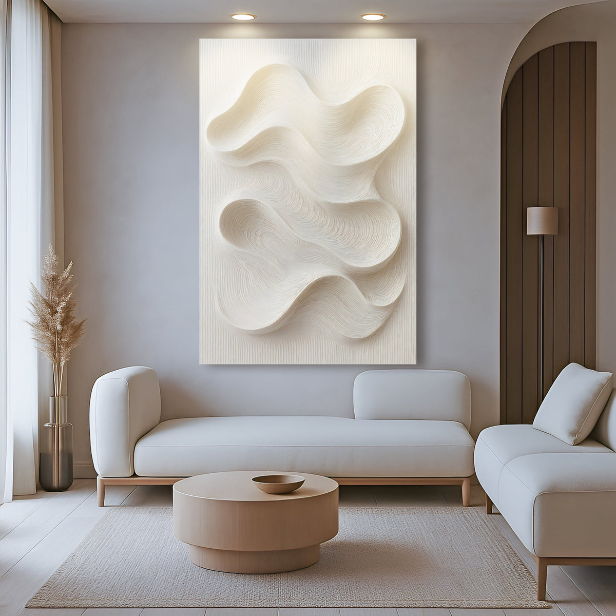 Minimalist Waves Wall Art