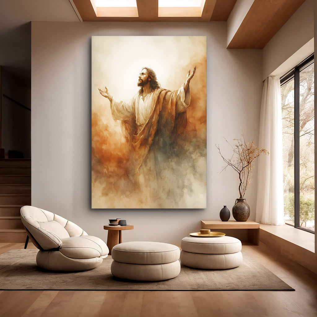 Risen Glory Faith Wall Art
