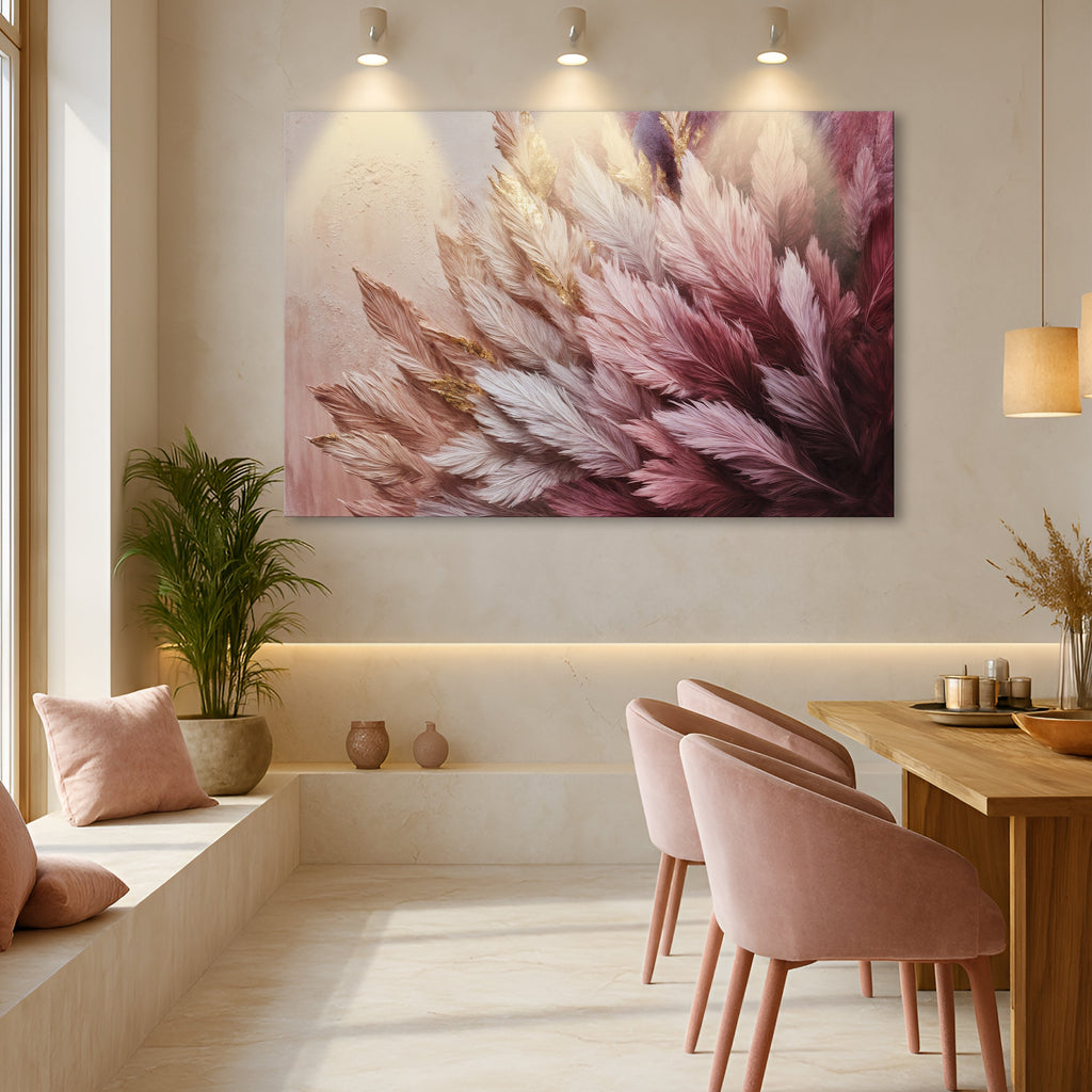 Feather Symphony Wall Art