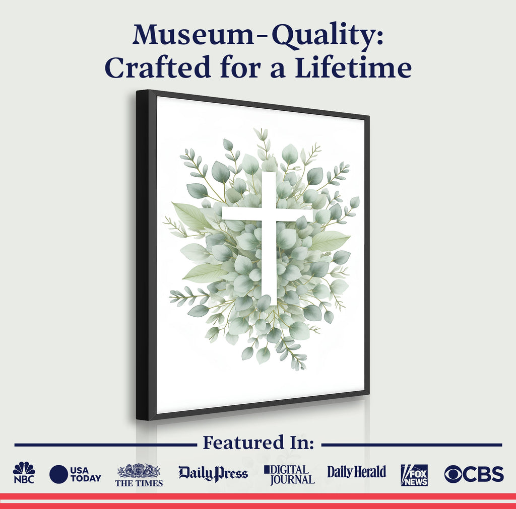 Minimalist Cross Faith Wall Art