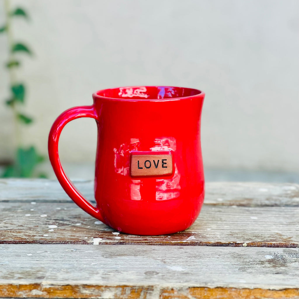 Love Mug - Muted Red