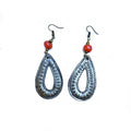 Metal Drop Earrings