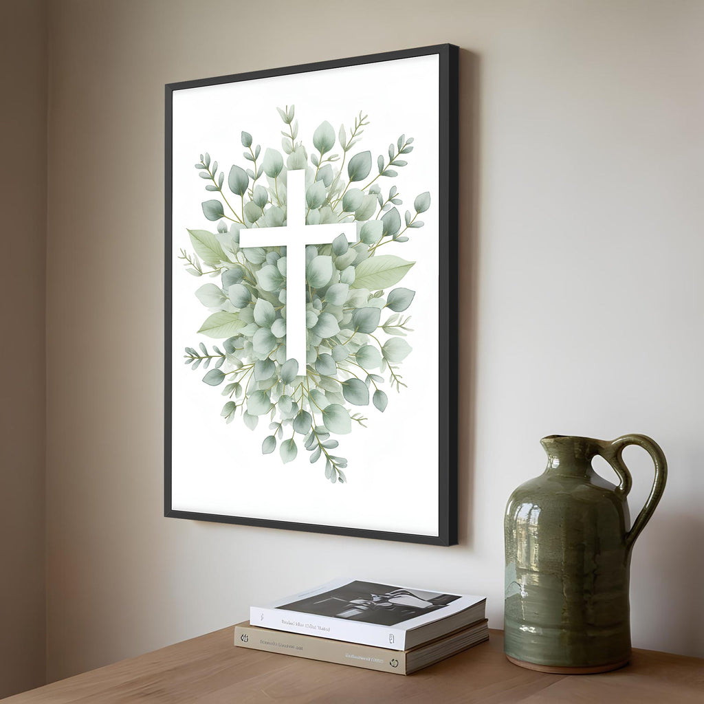 Minimalist Cross Faith Wall Art