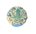 Octopus With Fish Friends