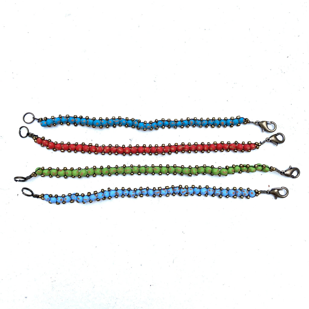 Zipper Ceramic Bracelet