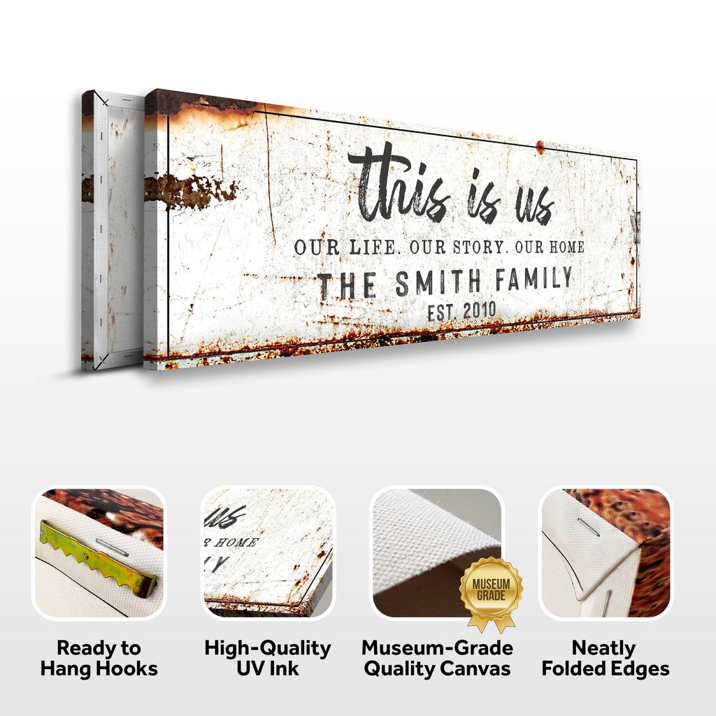 Rustic This Is Us Sign
