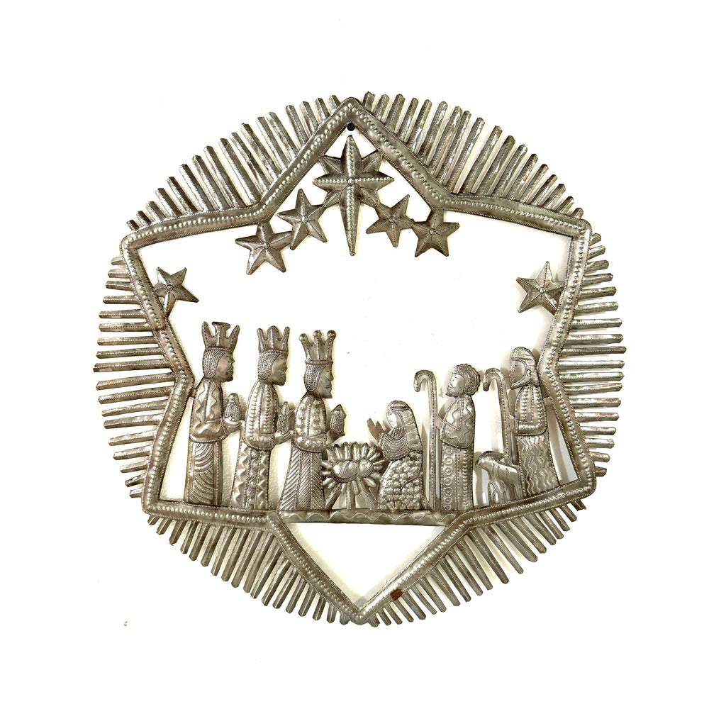Shining Star Hanging Nativity
