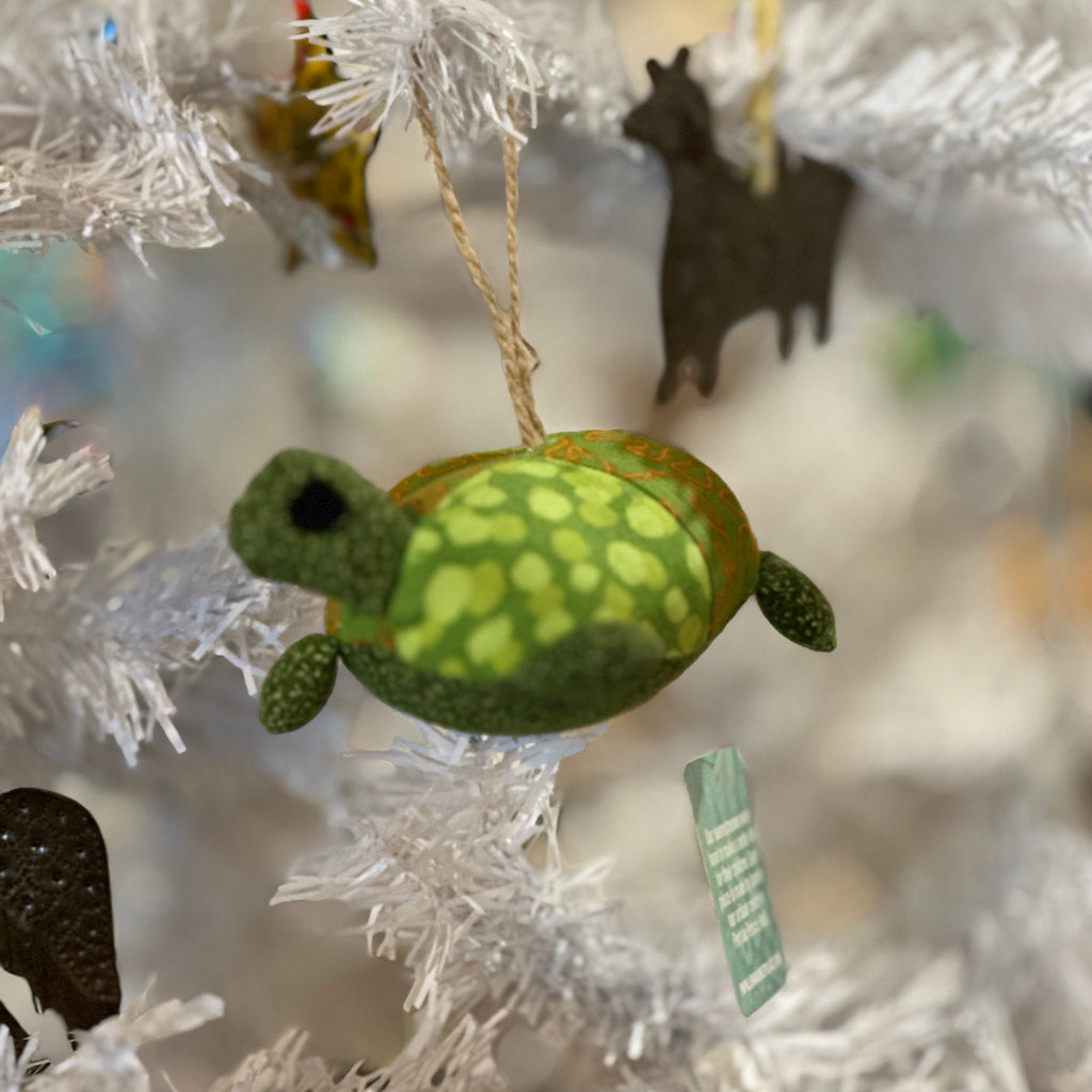 Stuffed Turtle Ornament