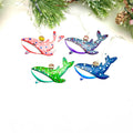 Whale Ornaments (Set of 4) or