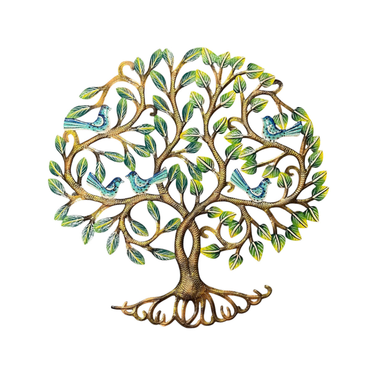 Sweet Blue Birds Tree of Life