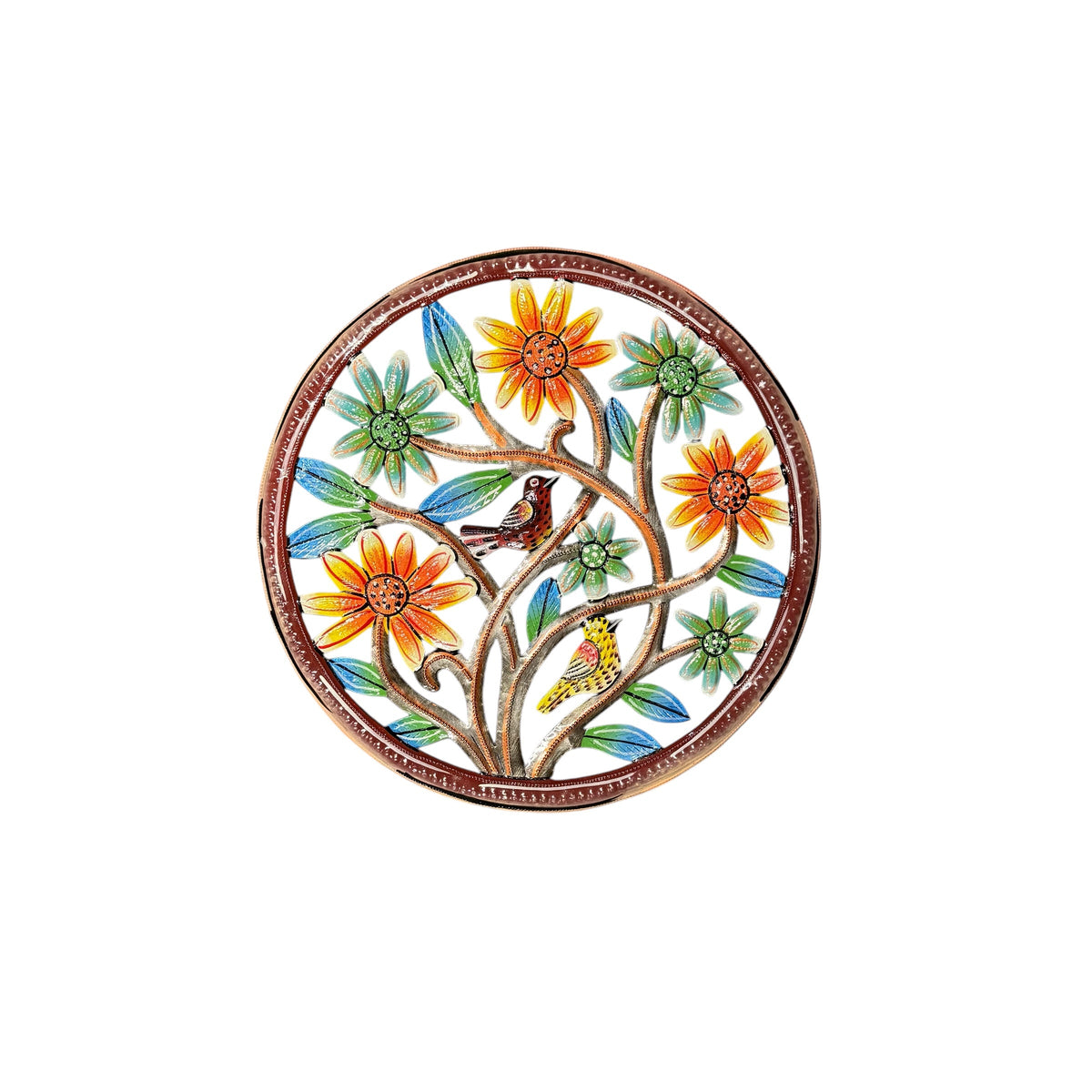 Medium Birds and Daisies