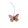 Butterfly Ornament - Red/Orange
