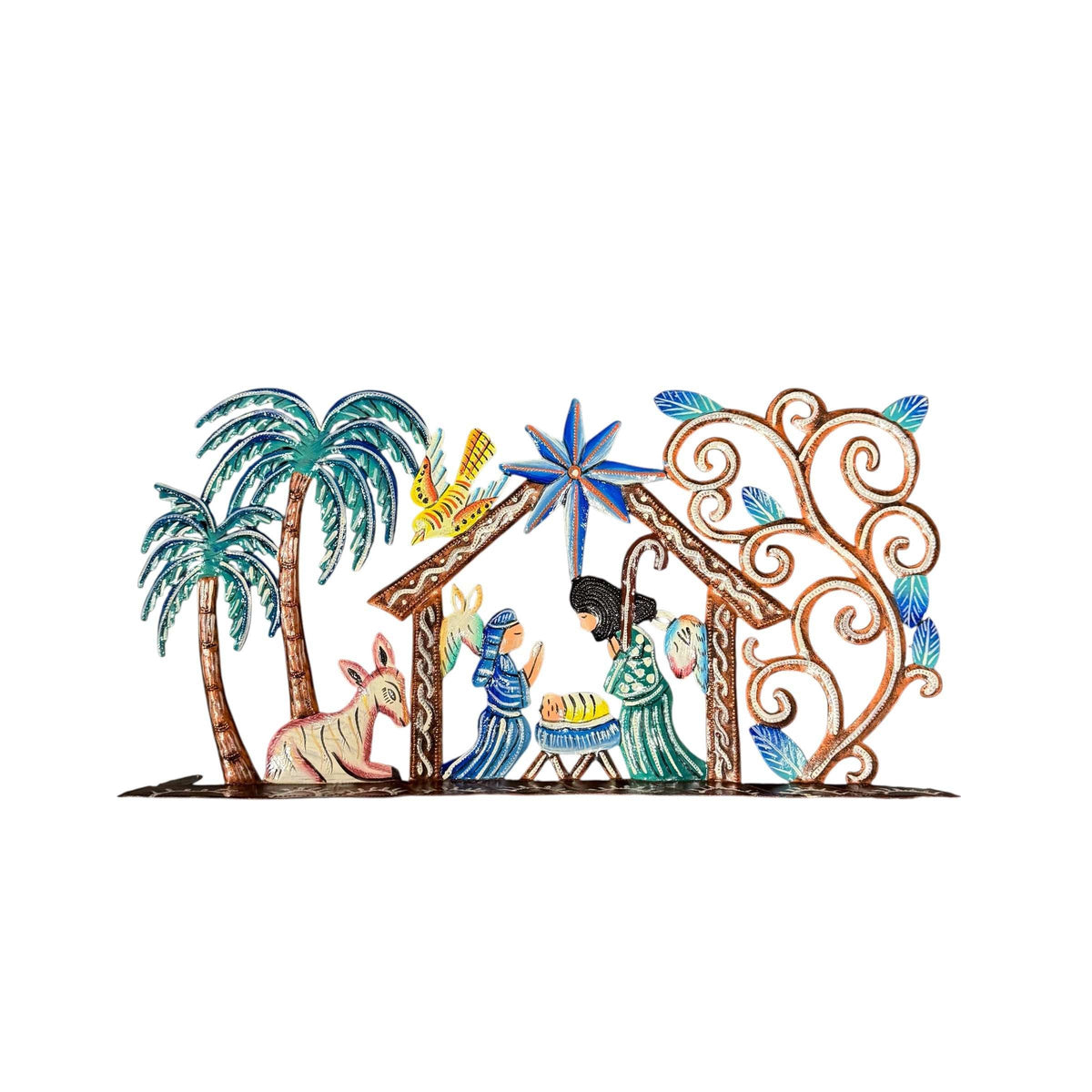 Nesmy Large Palm Nativity