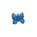 Painted Steel Drum Butterfly Magnet