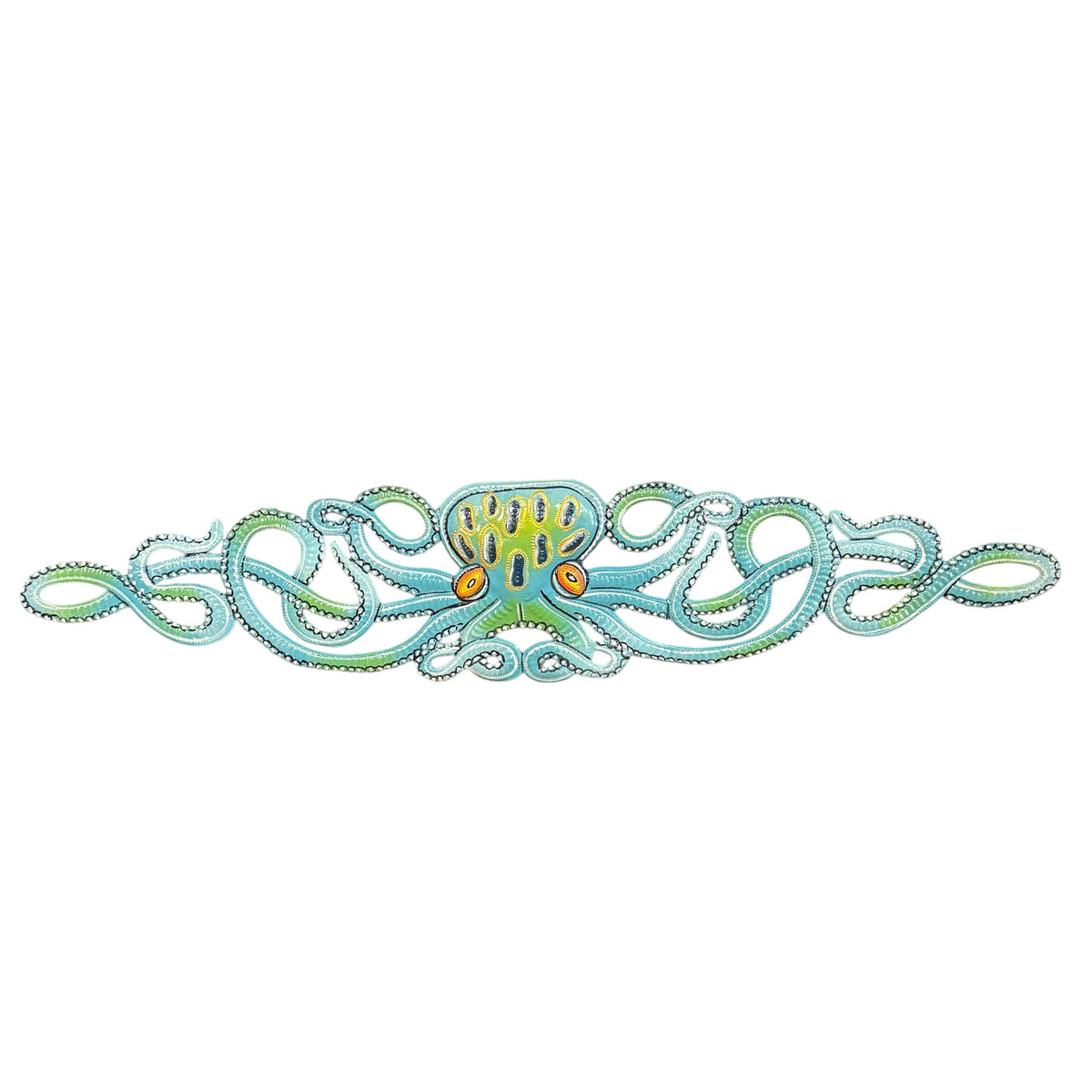Door Topper Octopus Wall Art - Turquoise