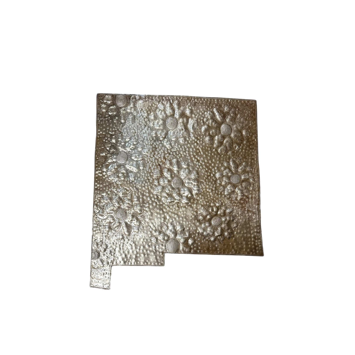 New Mexico Floral Metal Art