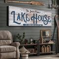 Personalized Lake House Sign III
