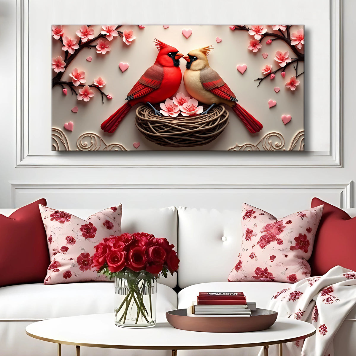 Cardinals Wall Art VI