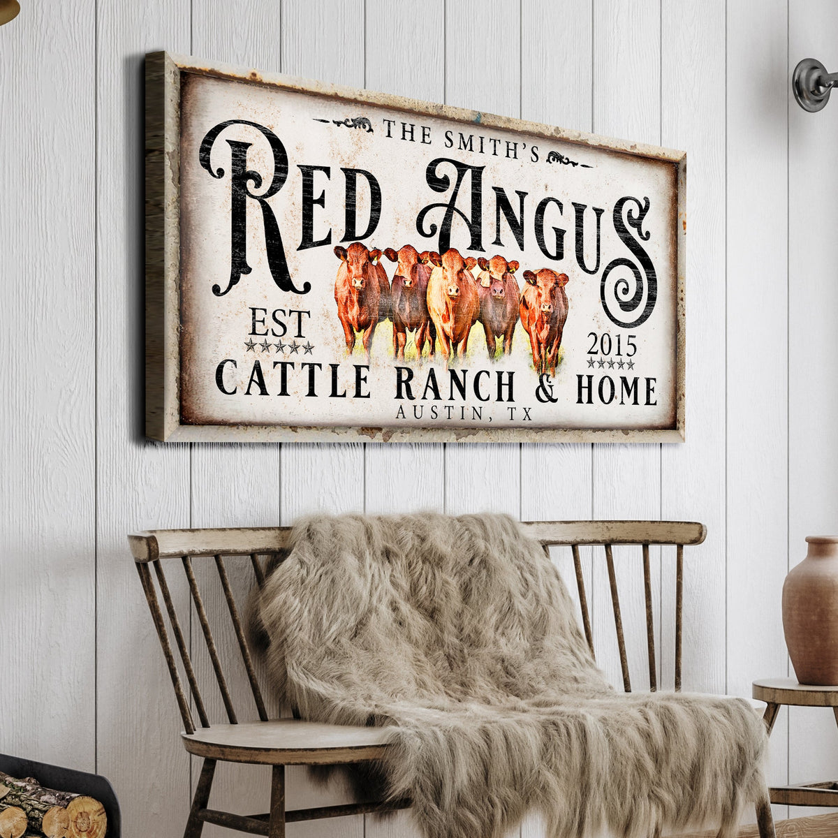 Red Angus Sign II