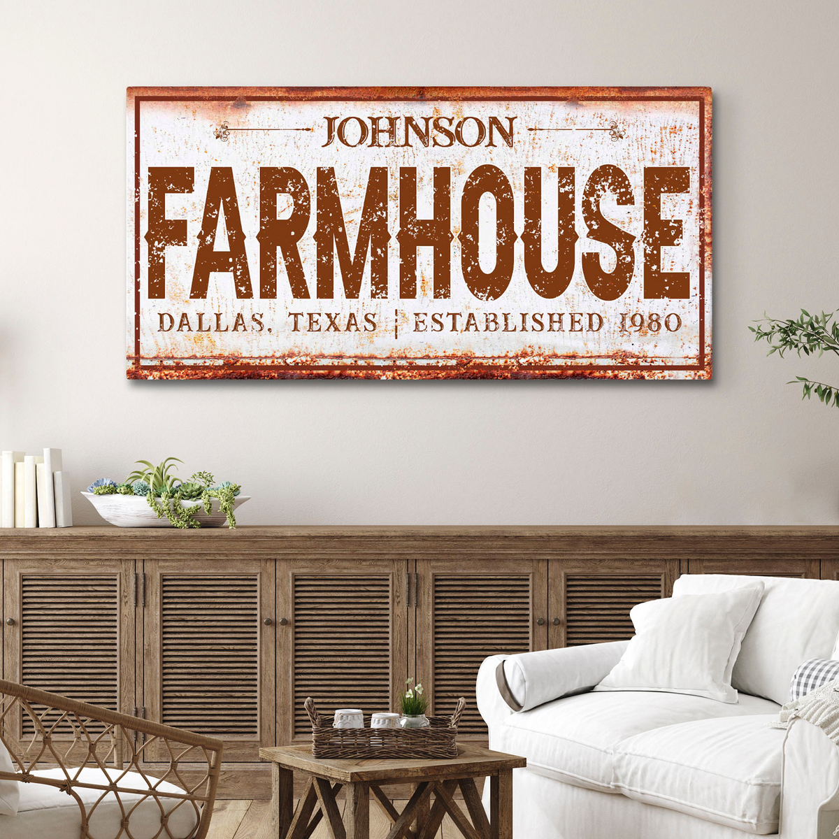Farmhouse Sign III