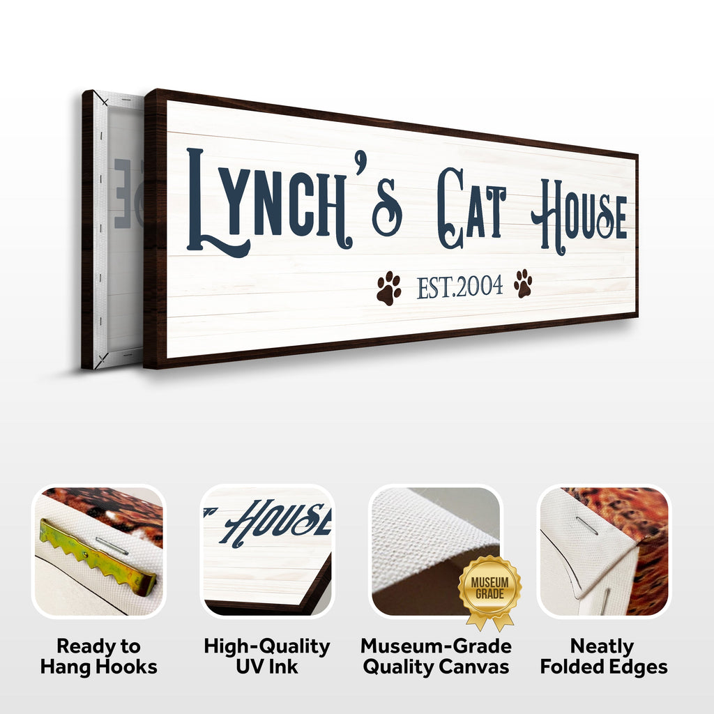 Cat House Sign