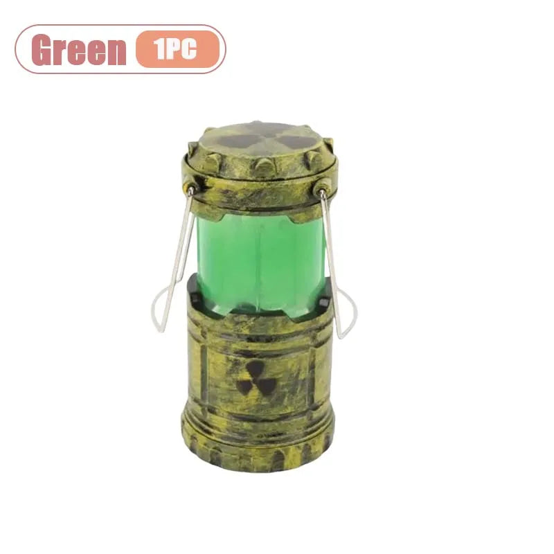 Decorative LED Mini Nuclear Reactor Lantern Apocalypse Style Couple Prank Night Light Halloween Gift Home Decor Novelty Lamp