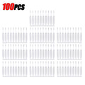 10-500PCS Shower Cleaning Brush Bathroom Micro Nylon Brush Nozzle Anti-blocking Cleaning Tools Bathroom Accessories