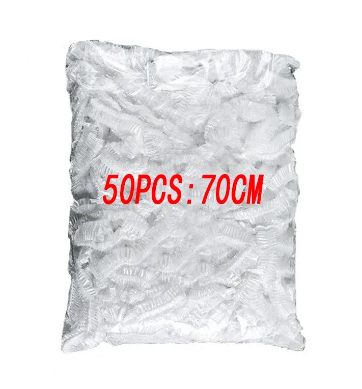 Disposable Food Cover Plastic Wrap Fruit Food Bowl Cover Bags Shower Cap Elastic Food Grade Storage Bag Kitchen Organizer ﻿