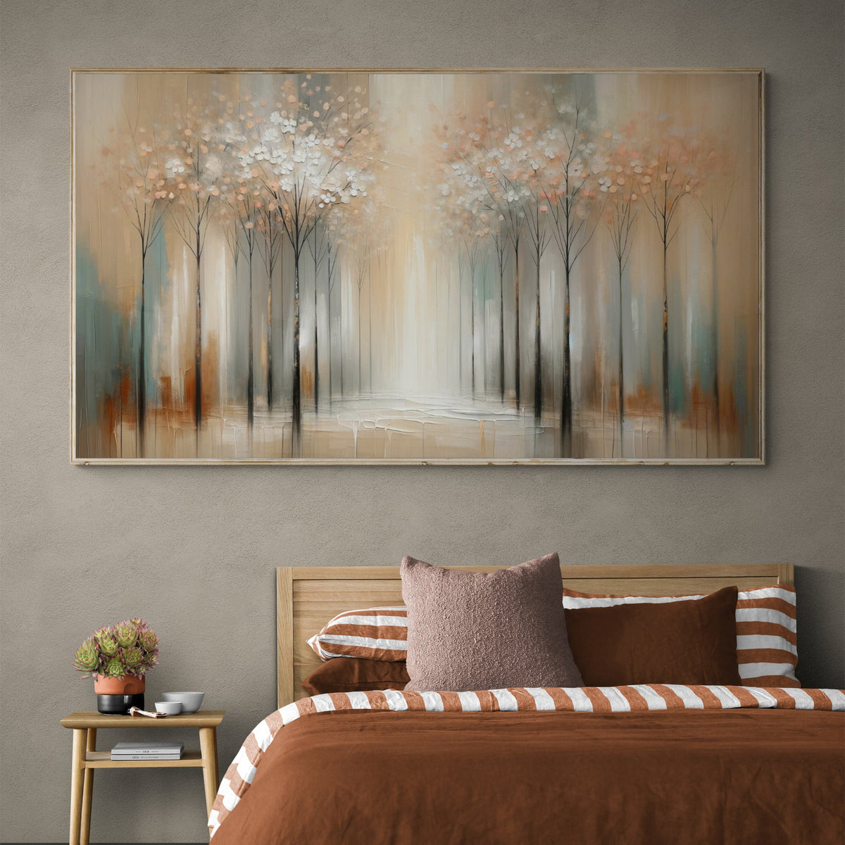 Canvas Print: "Serenity Bloom"