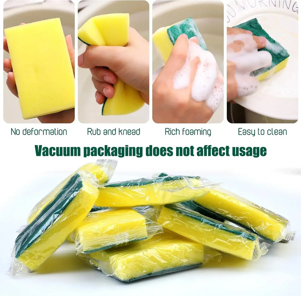 Sponges Kitchen Scrub Dish Sponge Scouring Pad