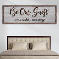 Be Our Guest Sign III