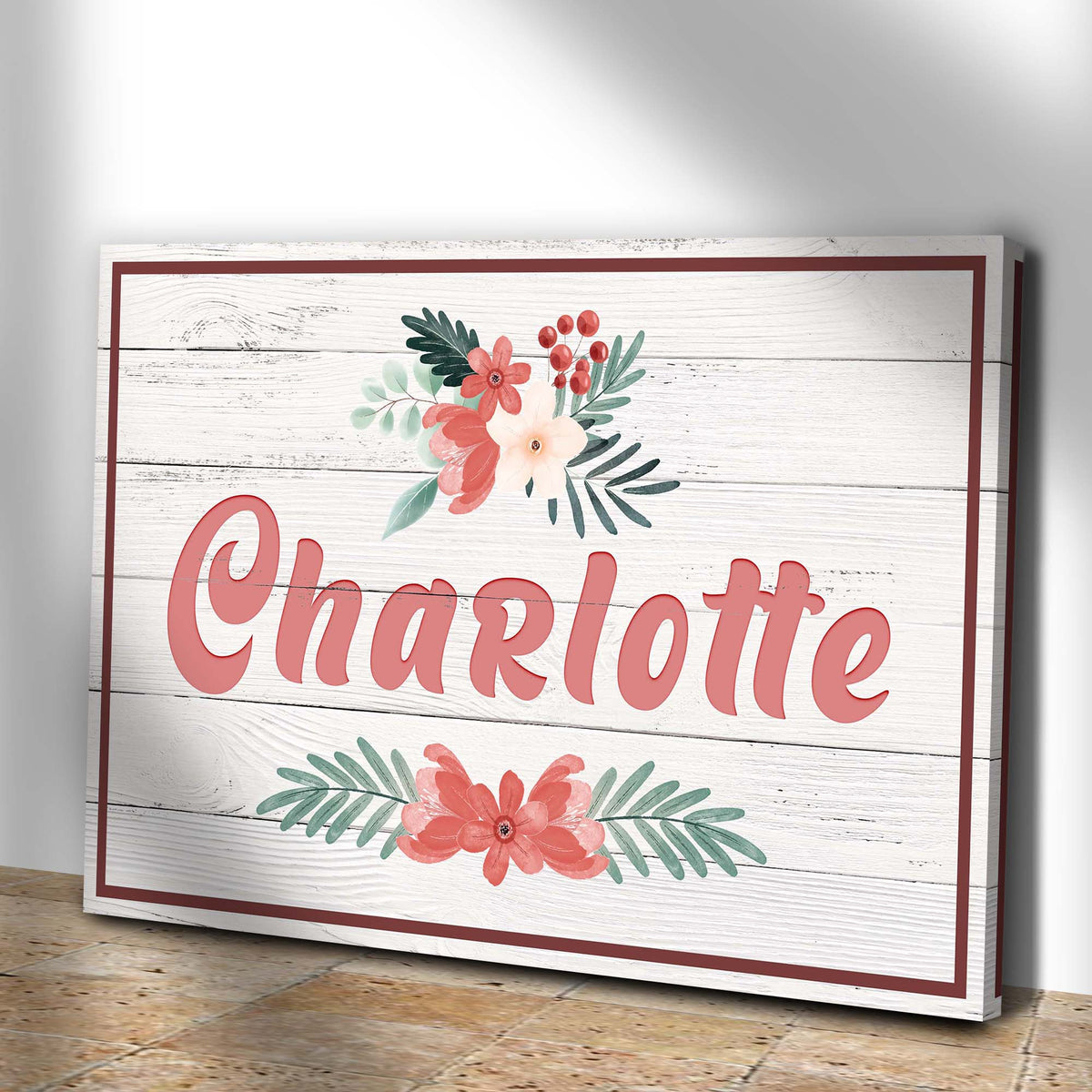 Flower Kids Room Sign