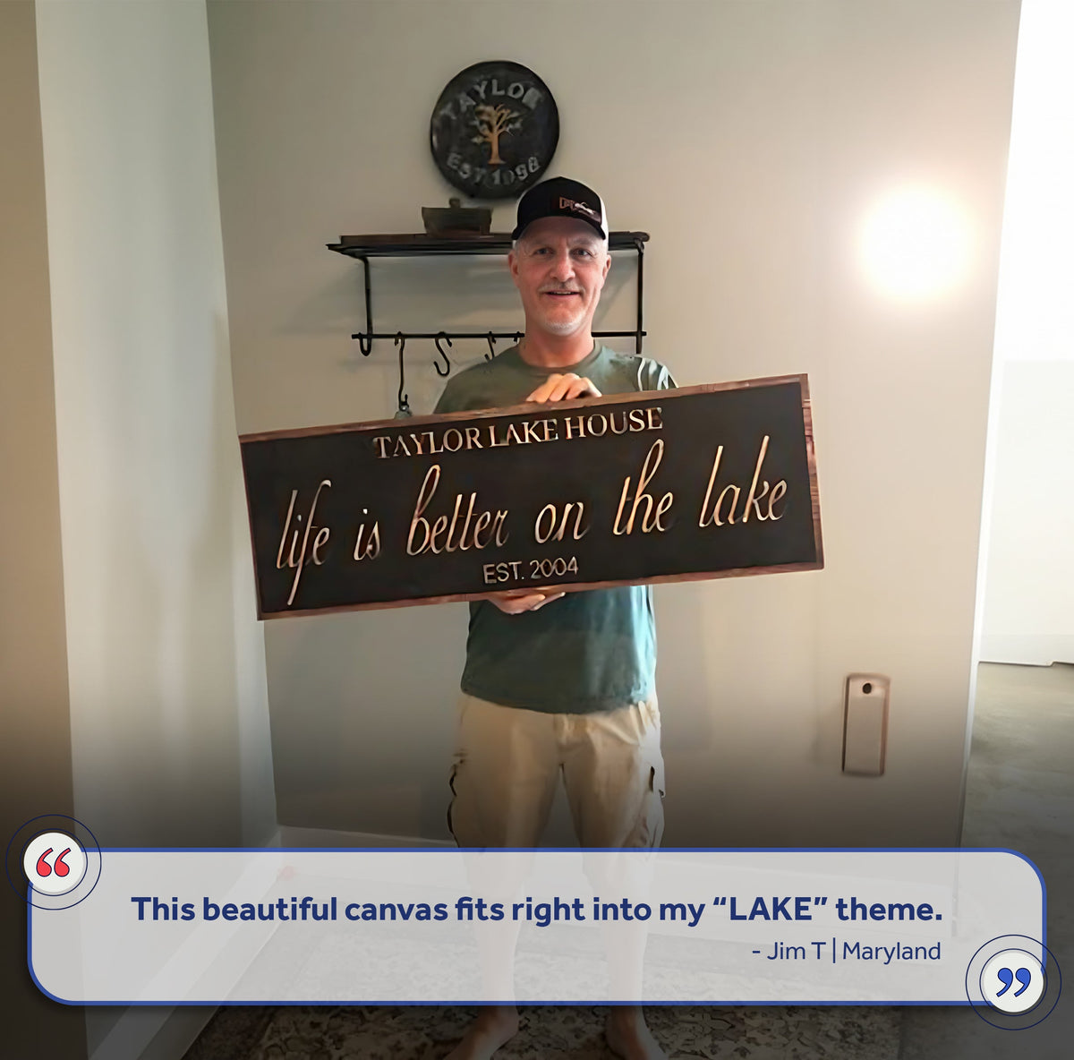 Life Is Better On The Lake Sign