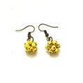 Micro-bead Ceramic Popcorn Earrings