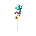 Yellow Tail Gecko Garden Stake