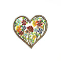 Colorful Floral Heart