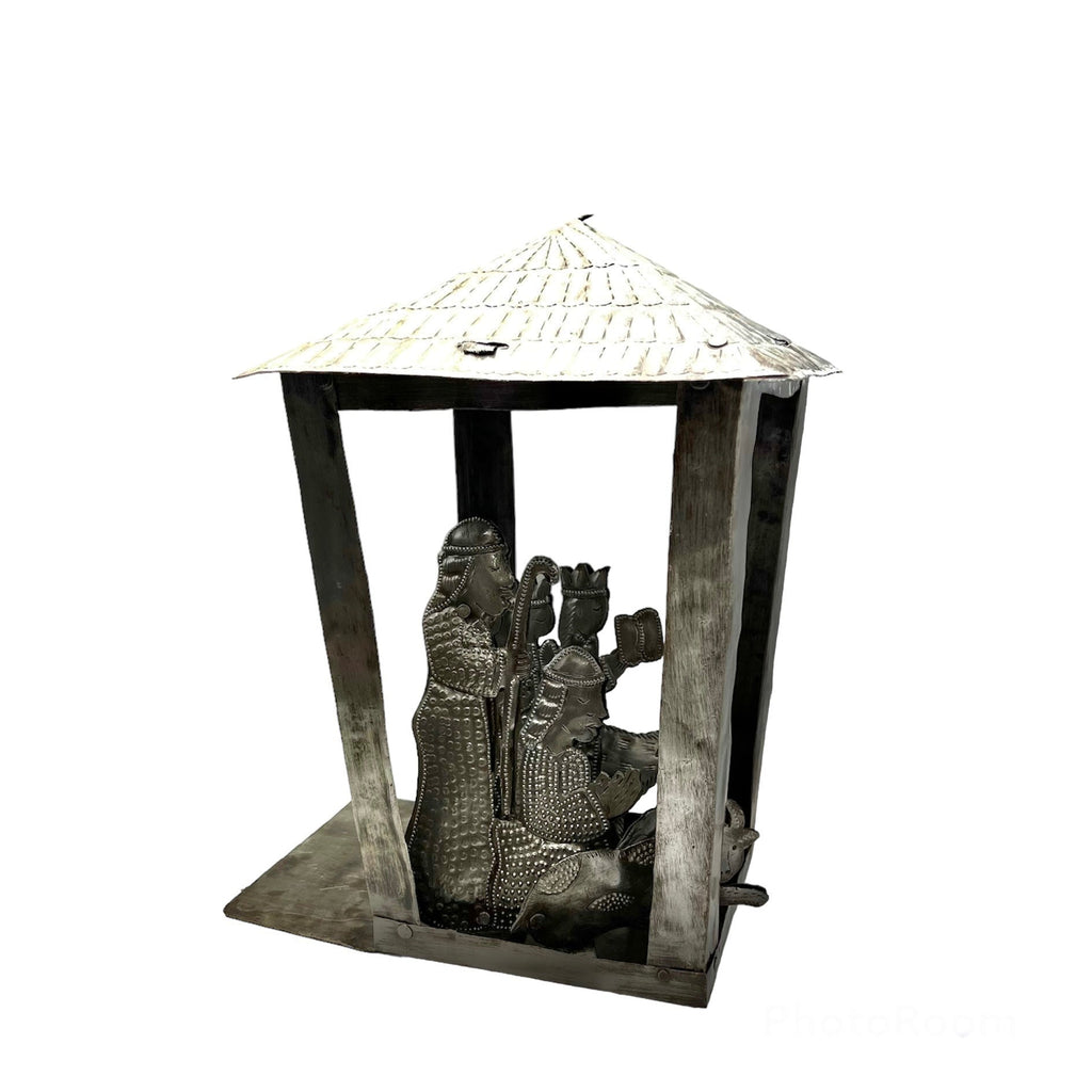 3-D Nativity Lantern