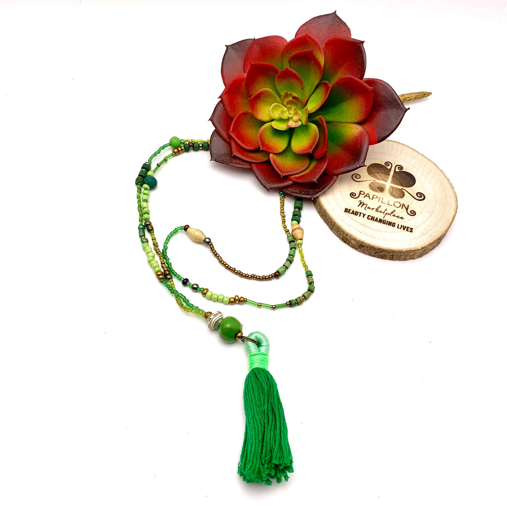 Calliope Tassel Necklace