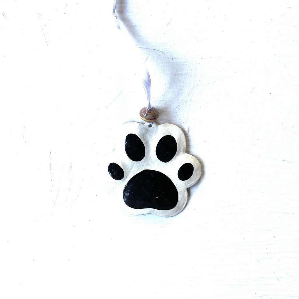 Paw Print Ornament