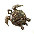 Steel Sea Turtle Oil Drum Top