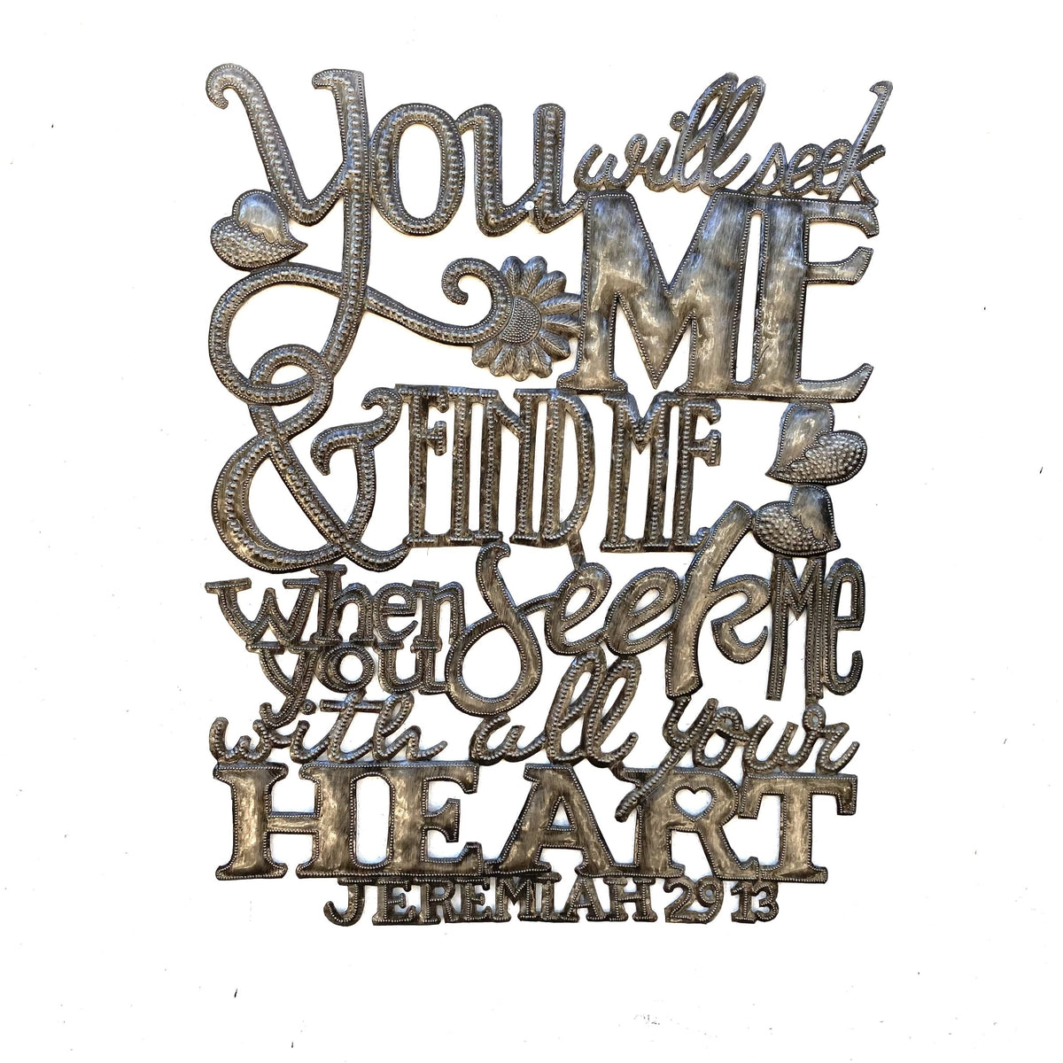 You Will Seek Me