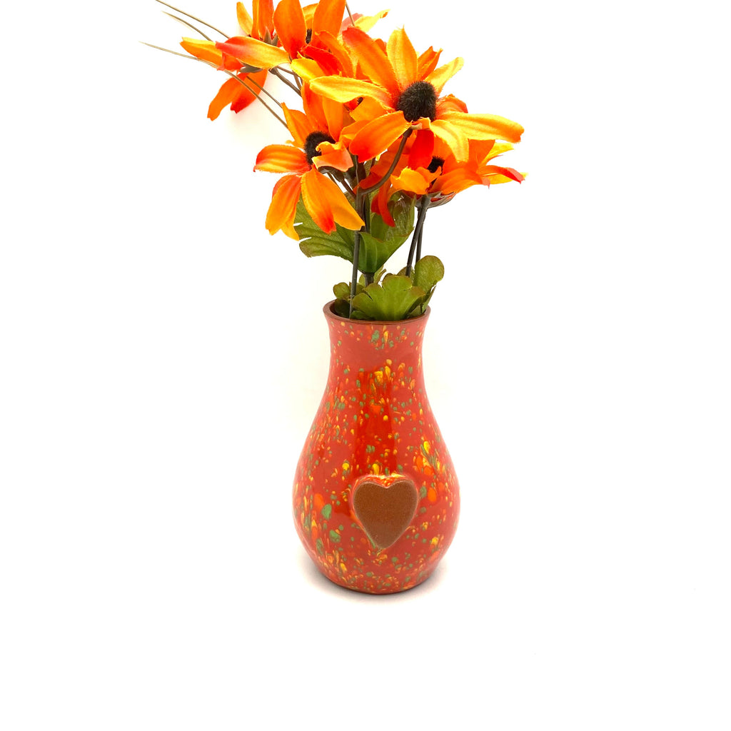 Calliope Heart Vase - Fruit Punch