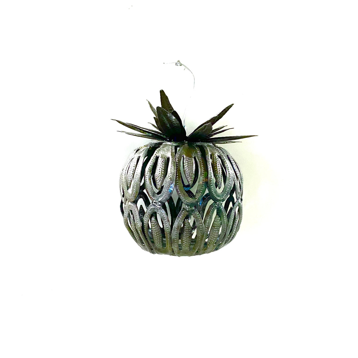 Steel Drum Pineapple Lantern