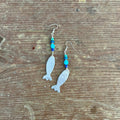 Aluminum Fish Earring