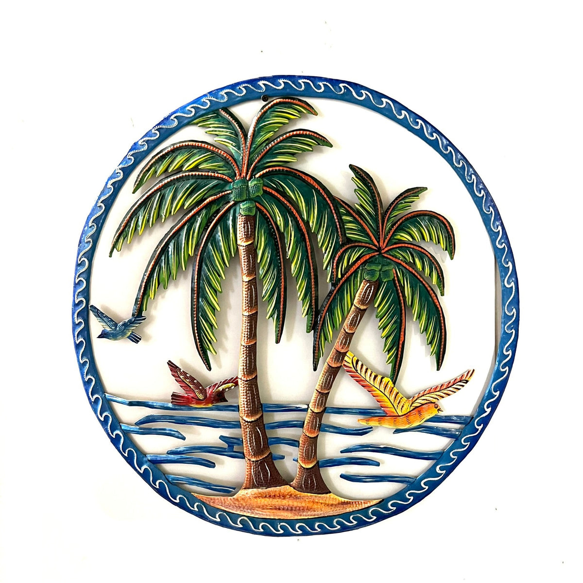Palm Tree Round