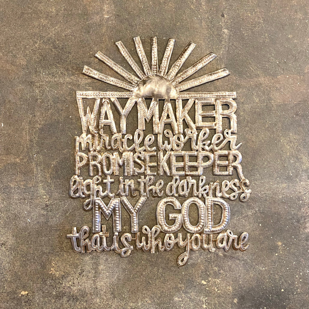 Waymaker- Miracle Worker
