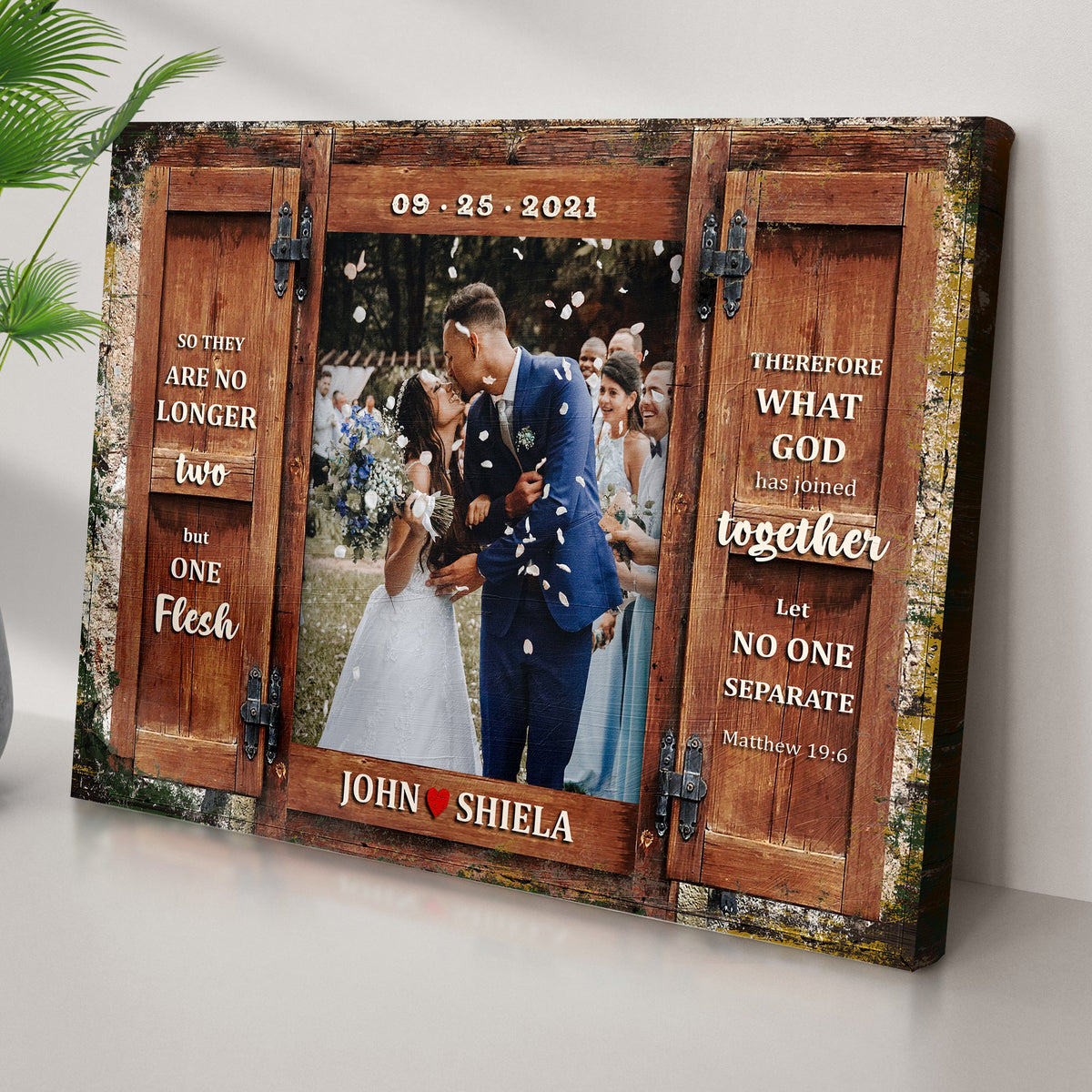 Matthew 19:6 - So They Are No Longer Two, But One Flesh Sign II